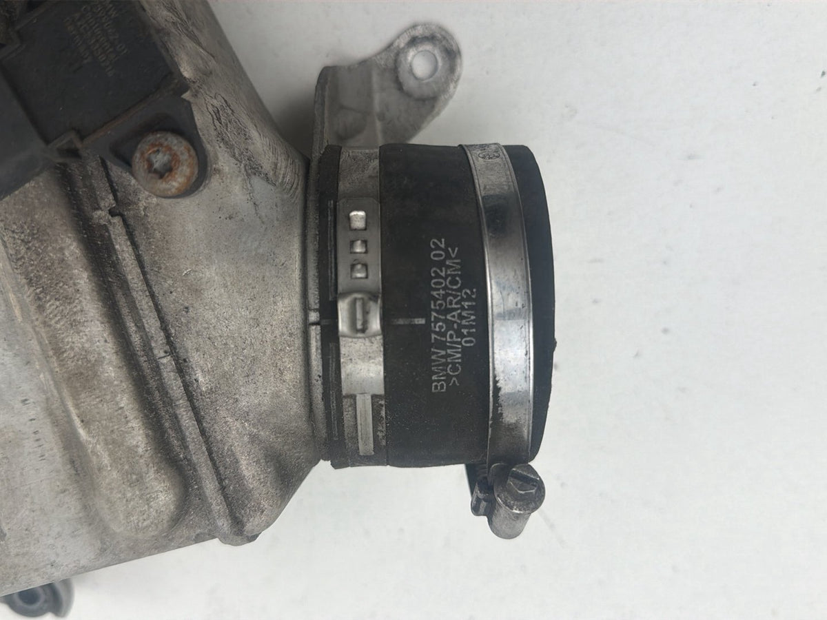 2011-2018 BMW X5 Left Driver Side Turbocharger Intercooler 7575405 OEM