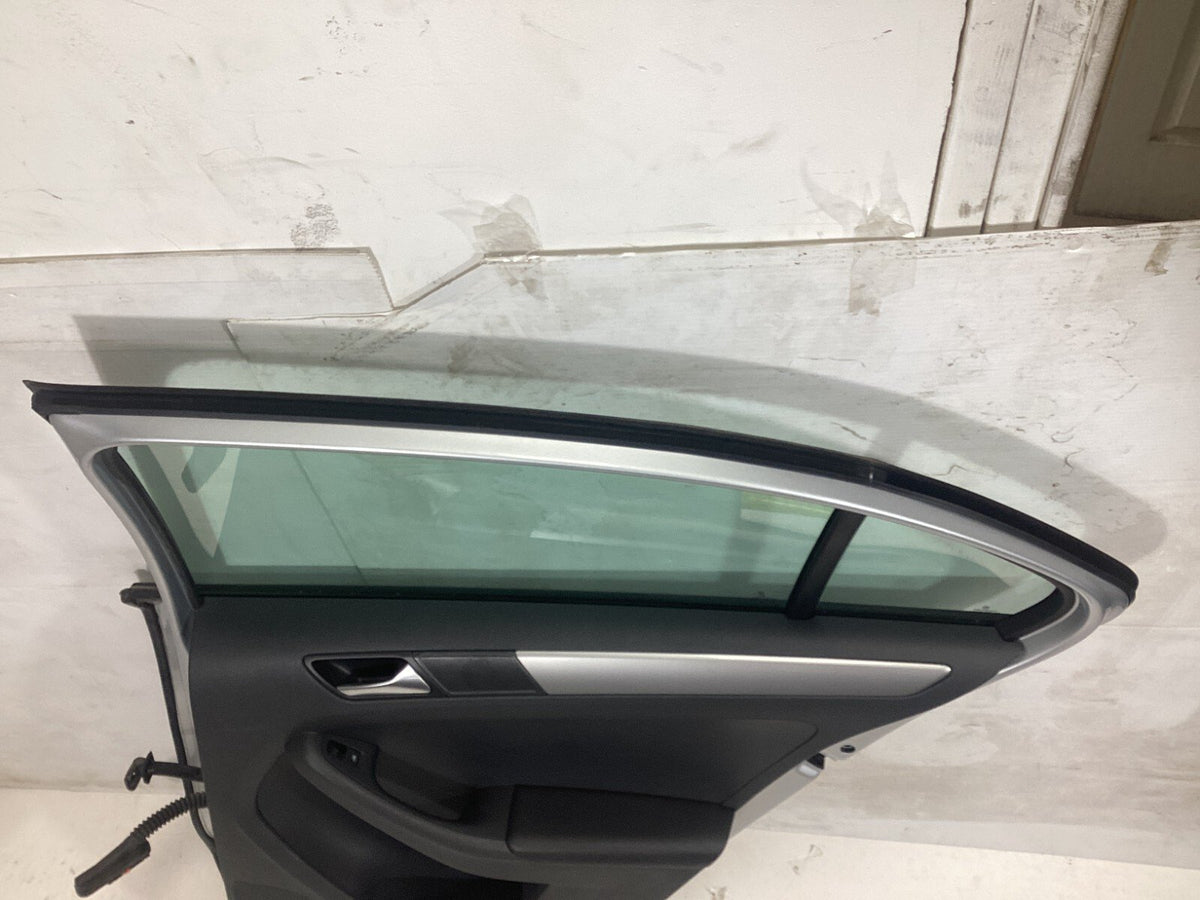 2011 - 2018 Volkswagen Jetta Rear Right Side Door W/ Door Panel & Window OEM .