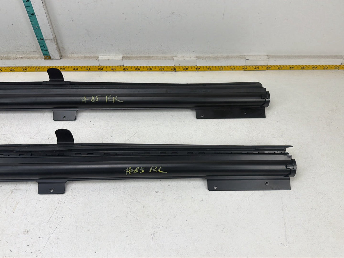 2007-2015 Audi Q7 4L Rear Left & Right Side Door Sunshade Roller Blind Pair OEM