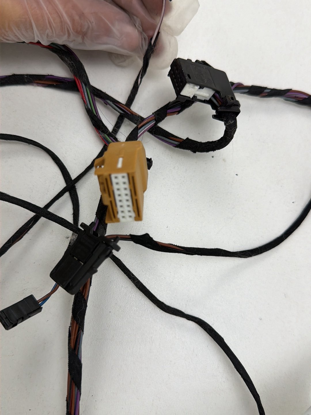 2003-2006 Porsche Cayenne Front Left Driver Door Wiring Harness 7L5971121 OEM