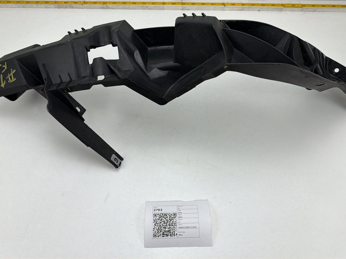 2014 BMW X1 E84 SUV Left Headlight Mount Bracket 2990179 OEM