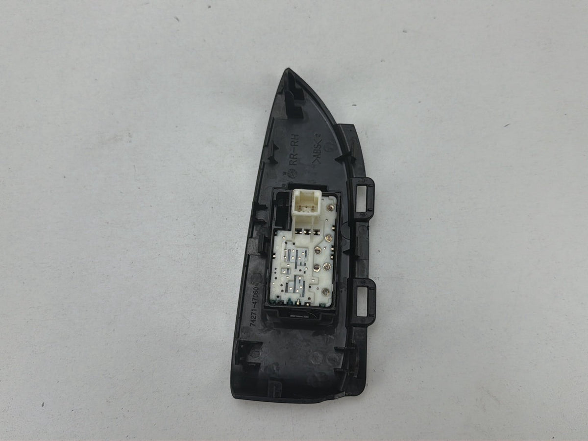 2010-2015 Toyota Prius Rear Right Passenger Side Door Window Switch Bezel OEM