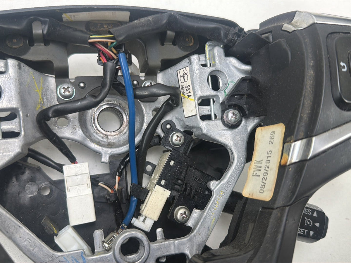 2015-2017 Toyota Camry Leather Steering Wheel Control Switches Cruise Stalk OEM