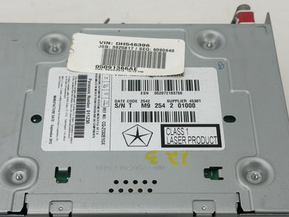 2013-2014 Dodge Charger Radio Receiver CD Player 05091366AE OEM