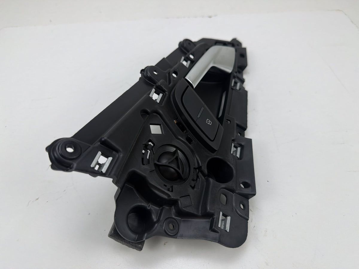 2012-2018 Audi A7 Quattro Rear Left Interior Door Handle w/ Tweeter Speaker OEM