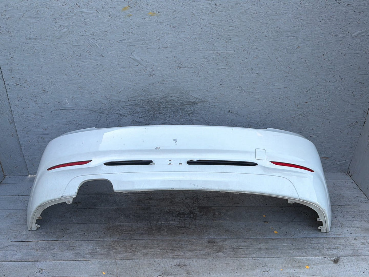 2014 - 2016 BMW 228i F22 - Rear Bumper Cover Panel Assembly White OEM