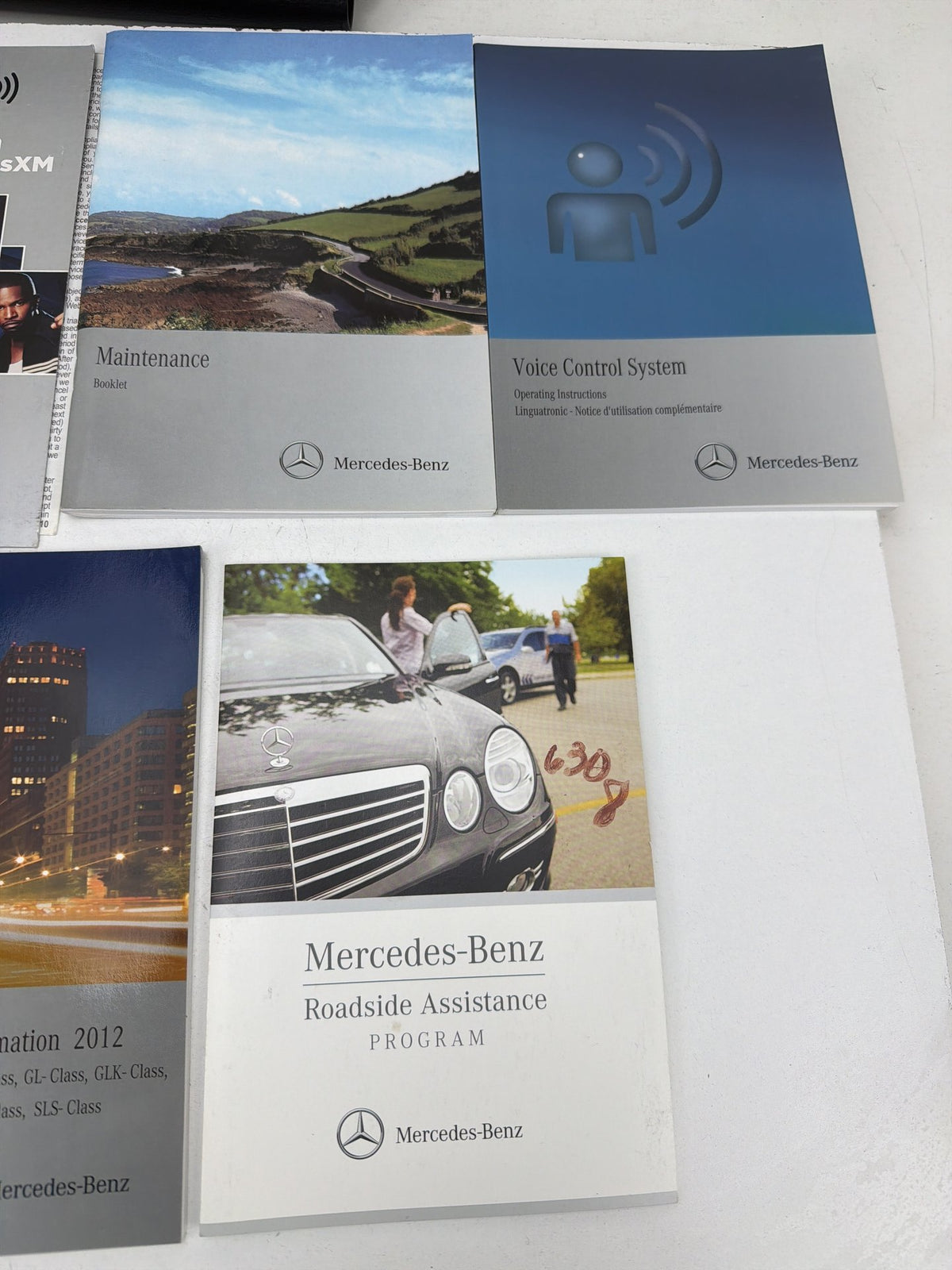 2012 Mercedes-Benz E-Class C-Class COMAND Systems Owners Manuals Set OEM
