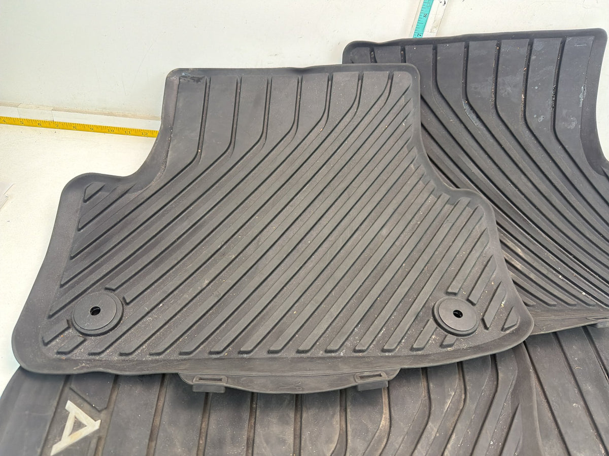 2015-2020 Audi A3 8V All Weather Floor Carpet Cover Liner Mat Set 8V5061502 OEM