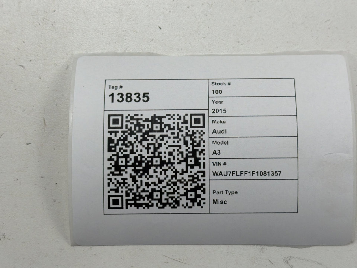 2015-2017 Audi A3 2.0L Engine Computer Control Module ECU 06K907425B OEM