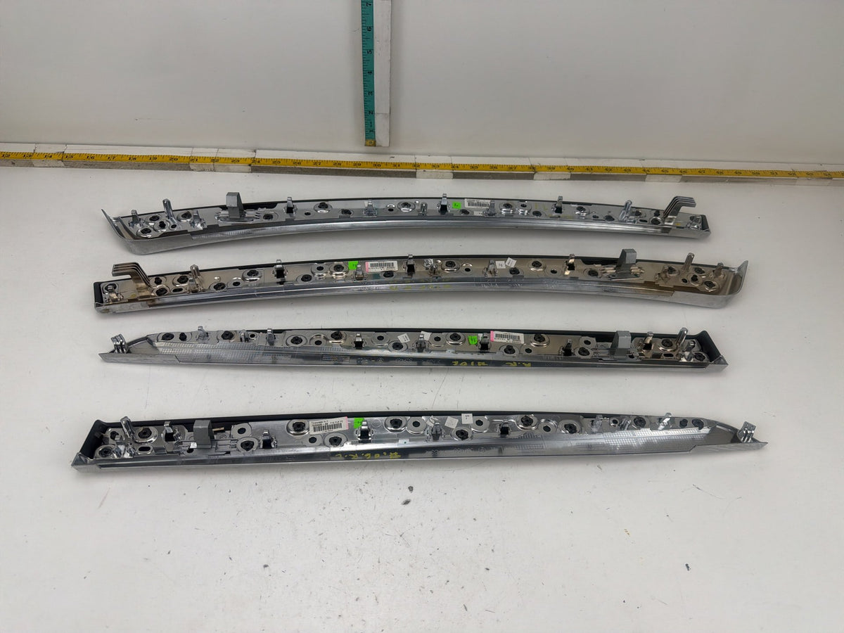 2011-2016 BMW 550i xDrive Front Rear Left Right Interior Door Panel Trim Set OEM