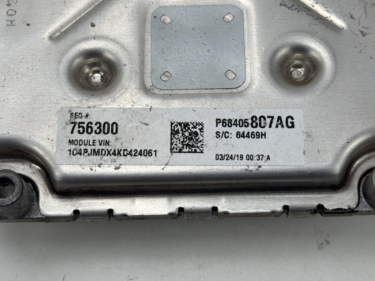 2019-2020 Jeep Cherokee Engine Computer Control Module P68328875AA OEM