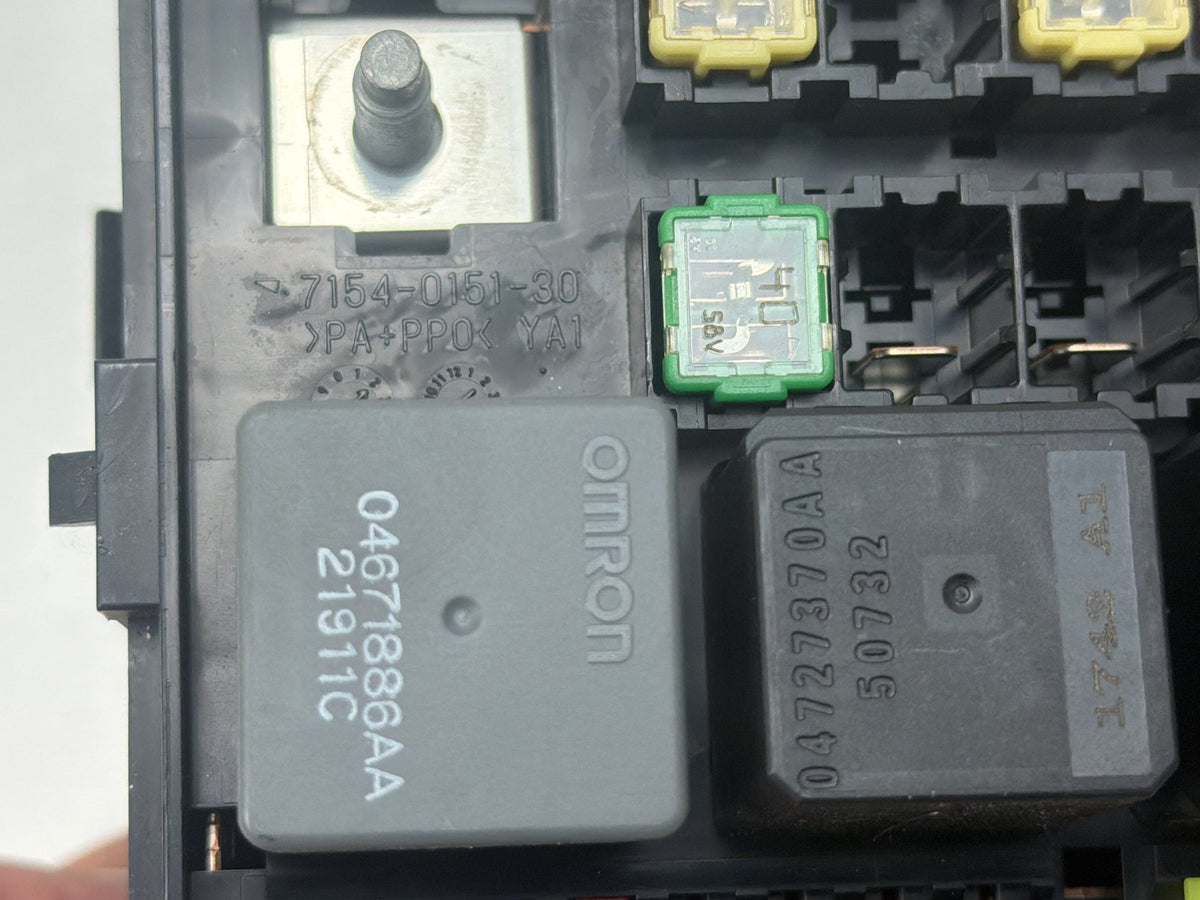 2011-2014 Dodge Charger LD - Rear Trunk Fuse Box Relay Panel P68155283AB OEM