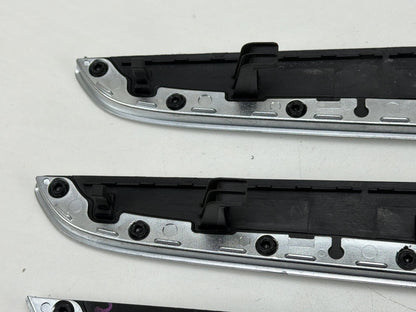 2013-2017 Audi Q5 8R Interior Door Card Wood Trim Inlay Panels Moldings Set OEM