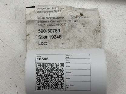 2006 Honda Odyssey 3.5L AT FWD Engine Control Module ECM PCM 37820-RGM-A71 OEM