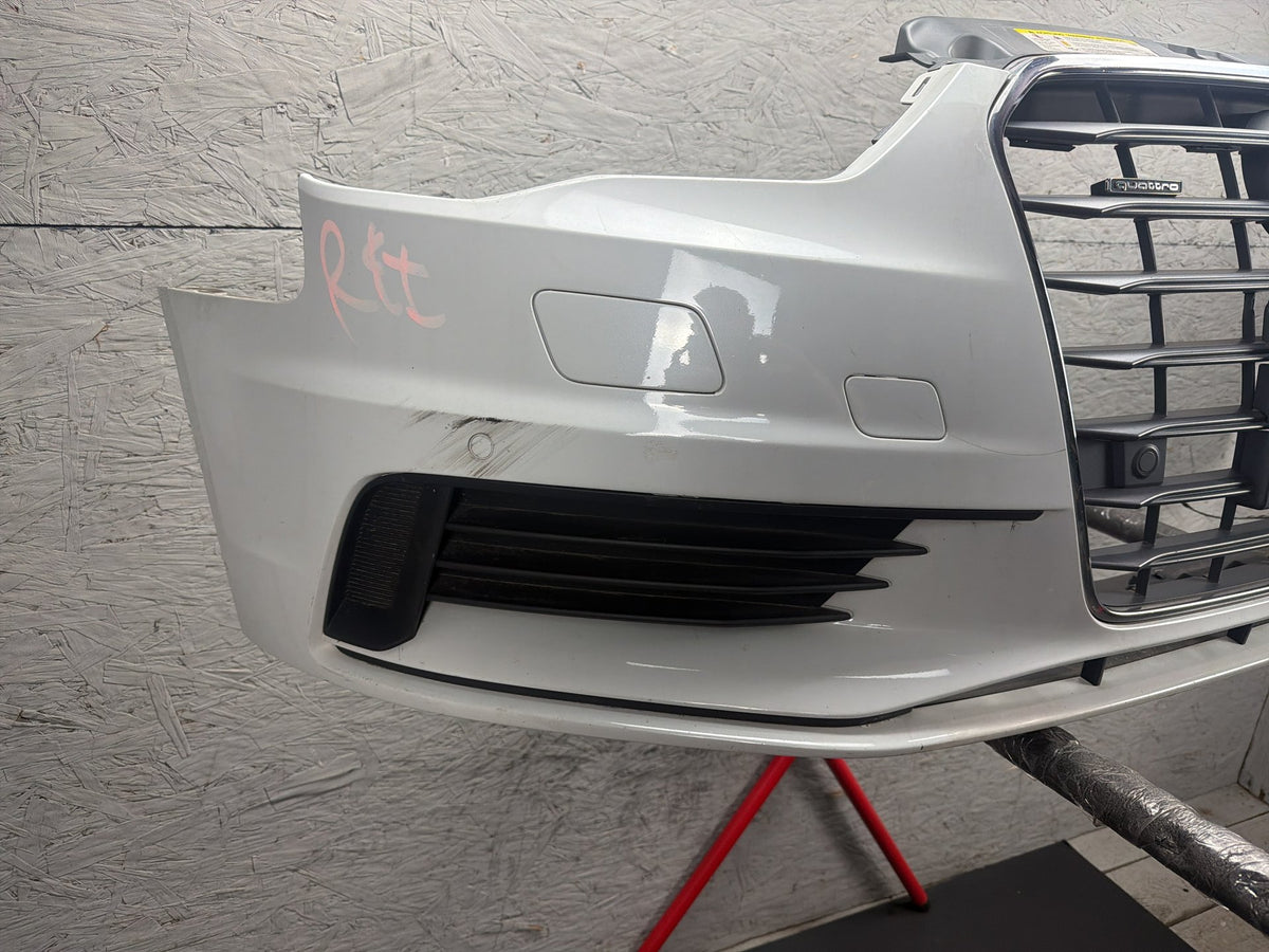 2014-2016 Audi A3 8v Sedan Front Bumper Cover Assembly OEM