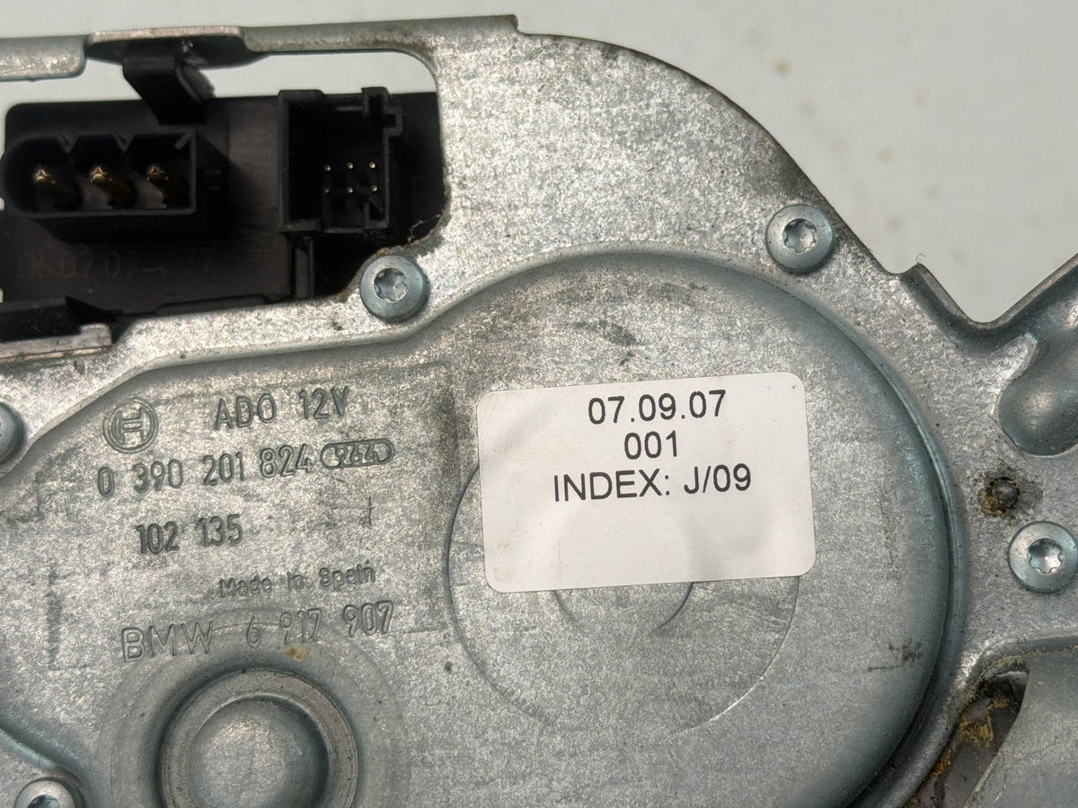 2004-2010 BMW X3 Rear Windshield Wiper Motor 6917907 OEM