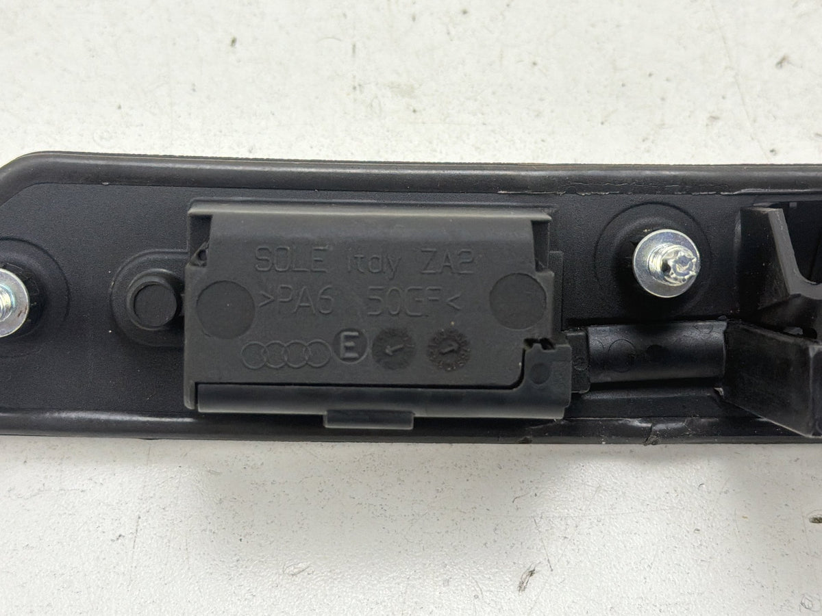 2015-2020 Audi A3 Rear Trunk Lid Release Switch Handle License Plate Light OEM