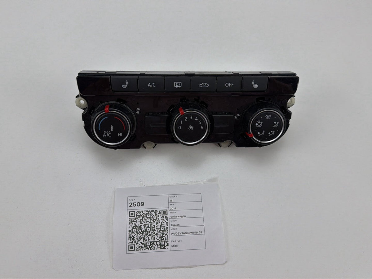 2013-2017 Volkswagen Tiguan A/C Switch 561907426EZJU OEM
