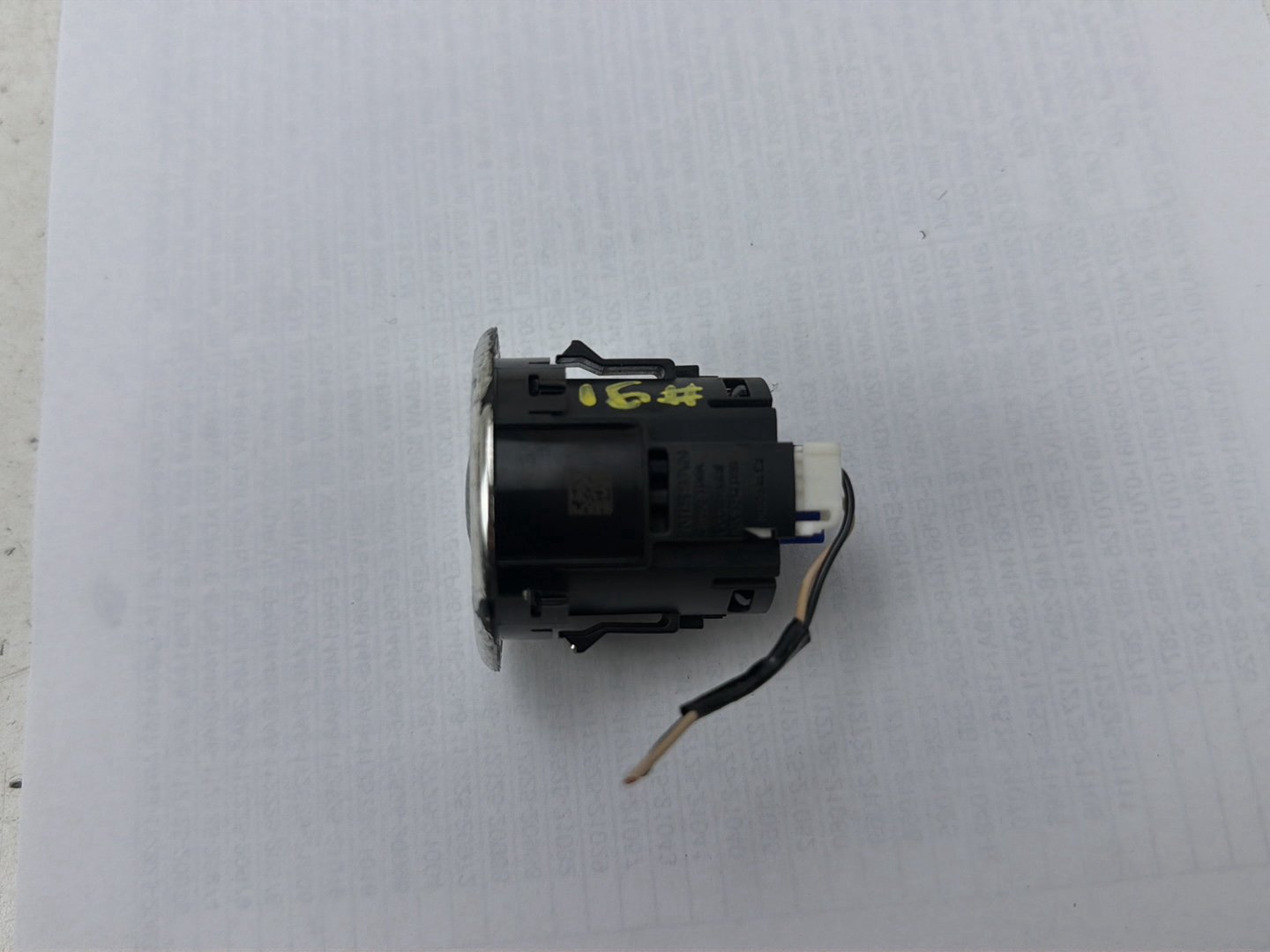 2014-2020 Infiniti Q50 V37 Engine Start Stop Ignition Switch Push Button OEM