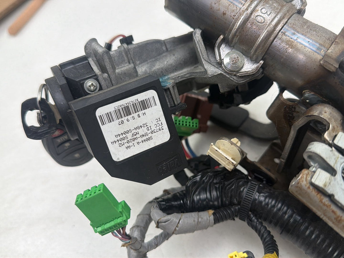 2007-2012 Acura RDX Steering Column w/Immobilizer Antitheft Module and Key OEM
