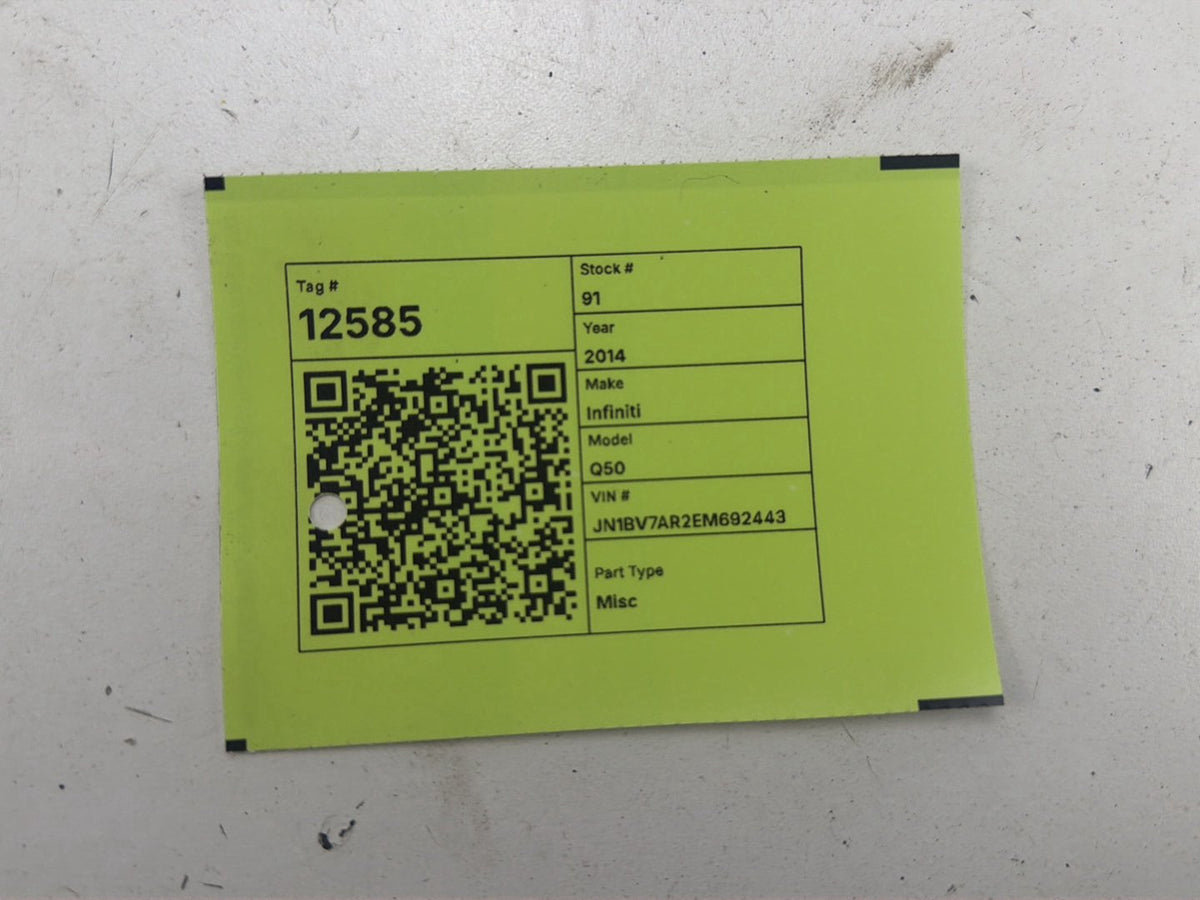 2013-2020 Infiniti Q50 V37 - Sedan Right Front Spindle Knuckle OEM