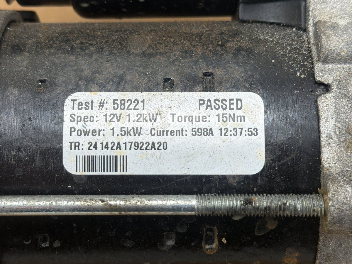 2011-2013 BMW X5 Engine Starter Motor 12417610343 OEM