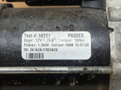 2011-2013 BMW X5 Engine Starter Motor 12417610343 OEM