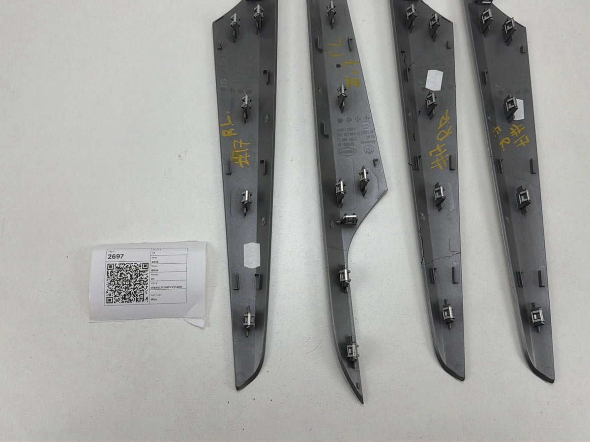 2013-2015 BMW X1 E84 Door Panel Trim Molding Set 2991390 OEM