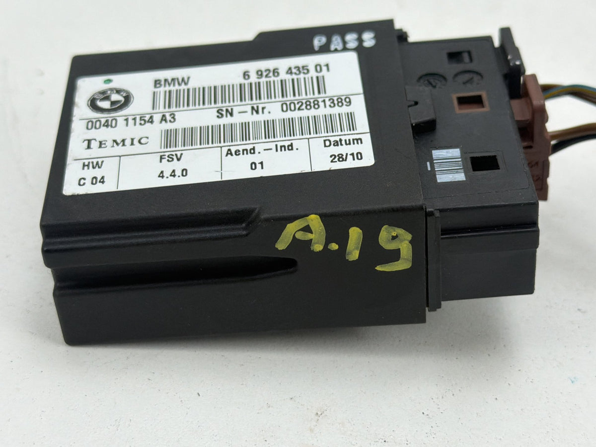 2010-2013 BMW X5 Seat Heater Control Module Unit 6926435 OEM