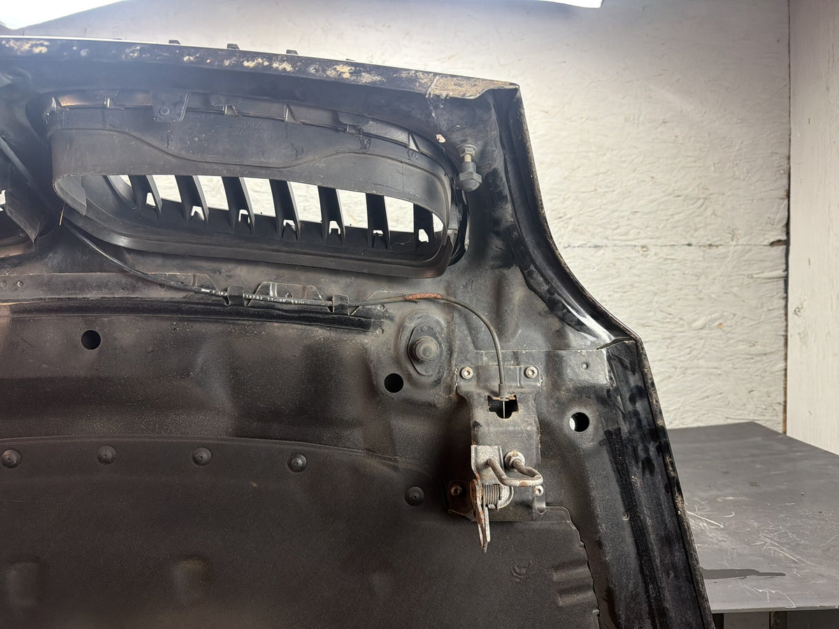 2011-2013 BMW X5 Front Engine Hood Bonnet Cover Panel Black OEM