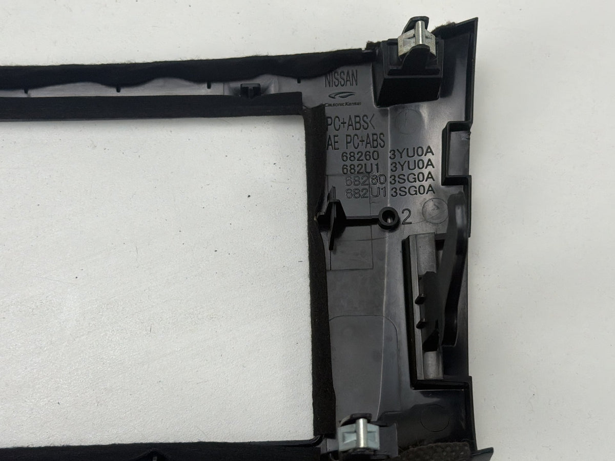 2015-2019 Nissan Sentra Navigation Dash Bezel Trim Plate 68260-3SG0A OEM