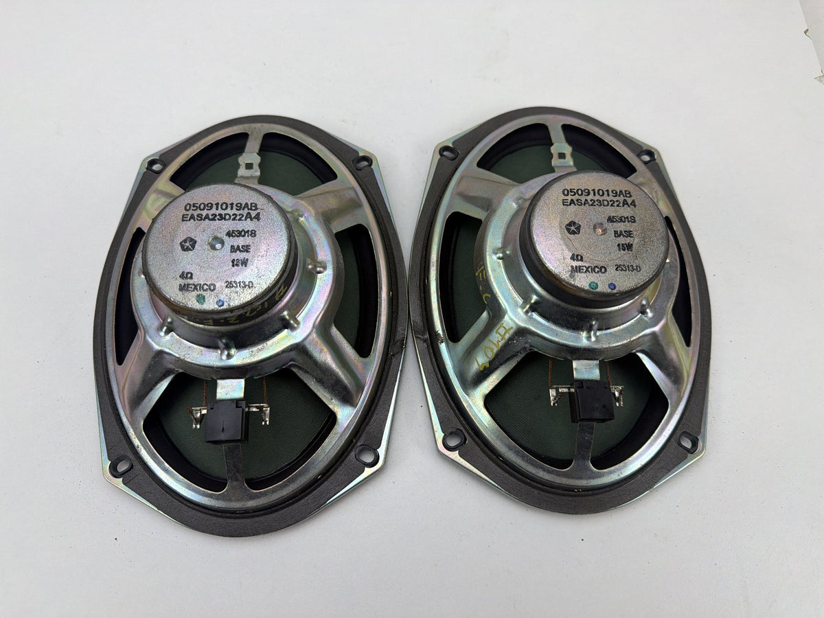 2014-2021 Jeep Grand Cherokee Front Right/Left Door 6x9 Audio Speakers Pair OEM