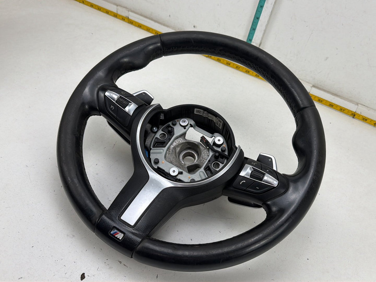 2015-2019 BMW X1 Leather Steering Wheel 30642667N77-AB OEM