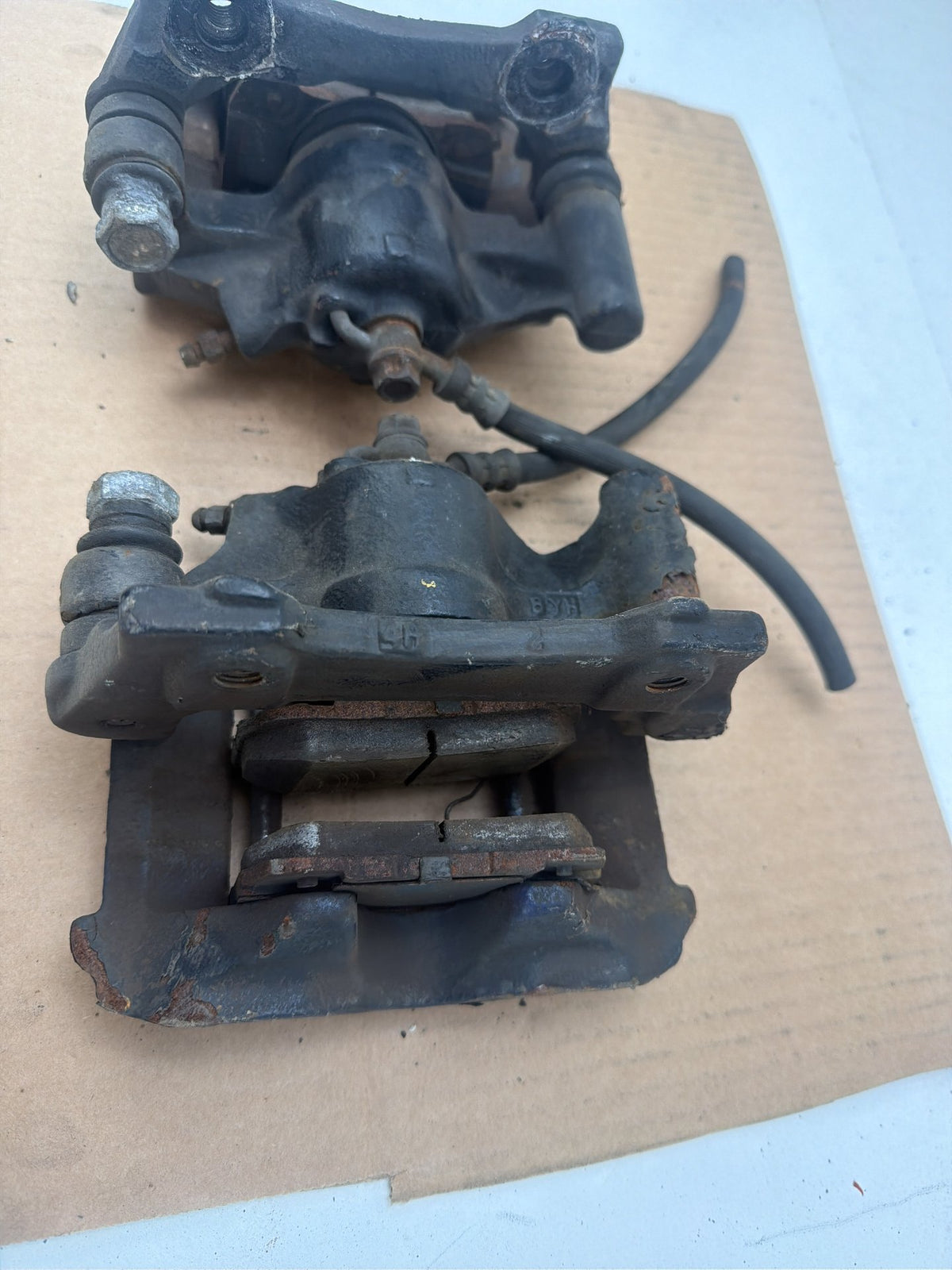 2010-2013 Lexus IS250 Convertible Rear Left & Right Brake Caliper Set of 2 OEM
