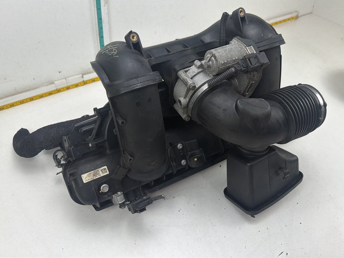 2008-2010 BMW 528i E60 Engine Air Intake Manifold w/ Throttle Body 754802807 OEM