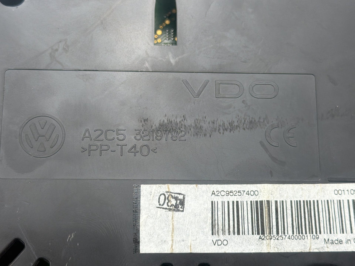 2016-2017 Volkswagen CC Speedometer Instrument Gauge Cluster 3C8920971L OEM