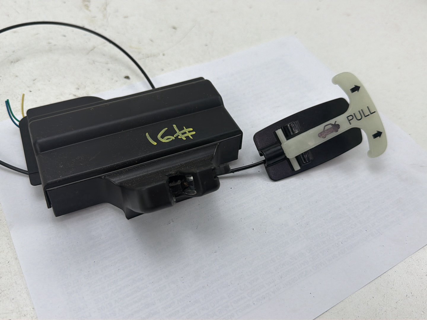 2014-2020 Infiniti Q50 Trunk Lid Lock Actuator Latch Release OEM