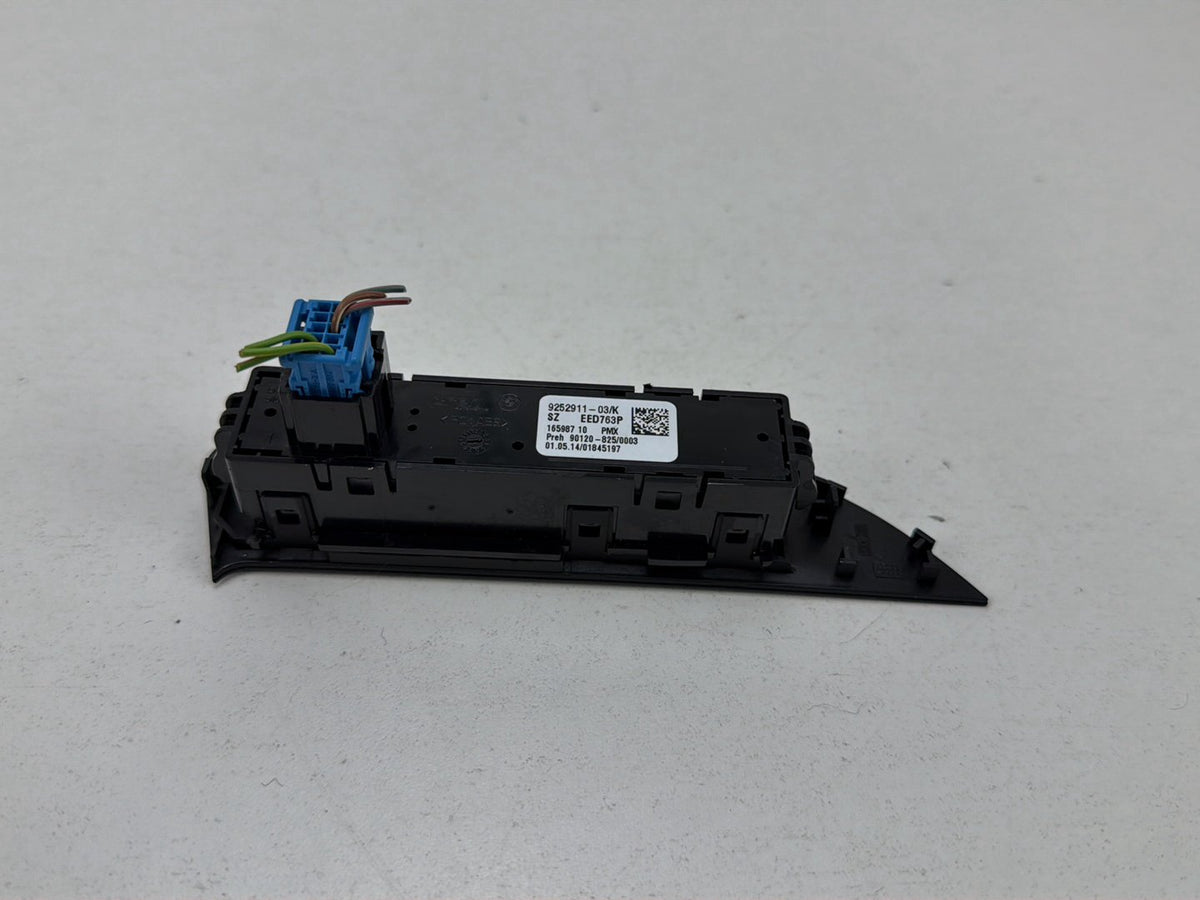 2015-2016 BMW 228i F22-Center Console Switch 9252911-03 OEM
