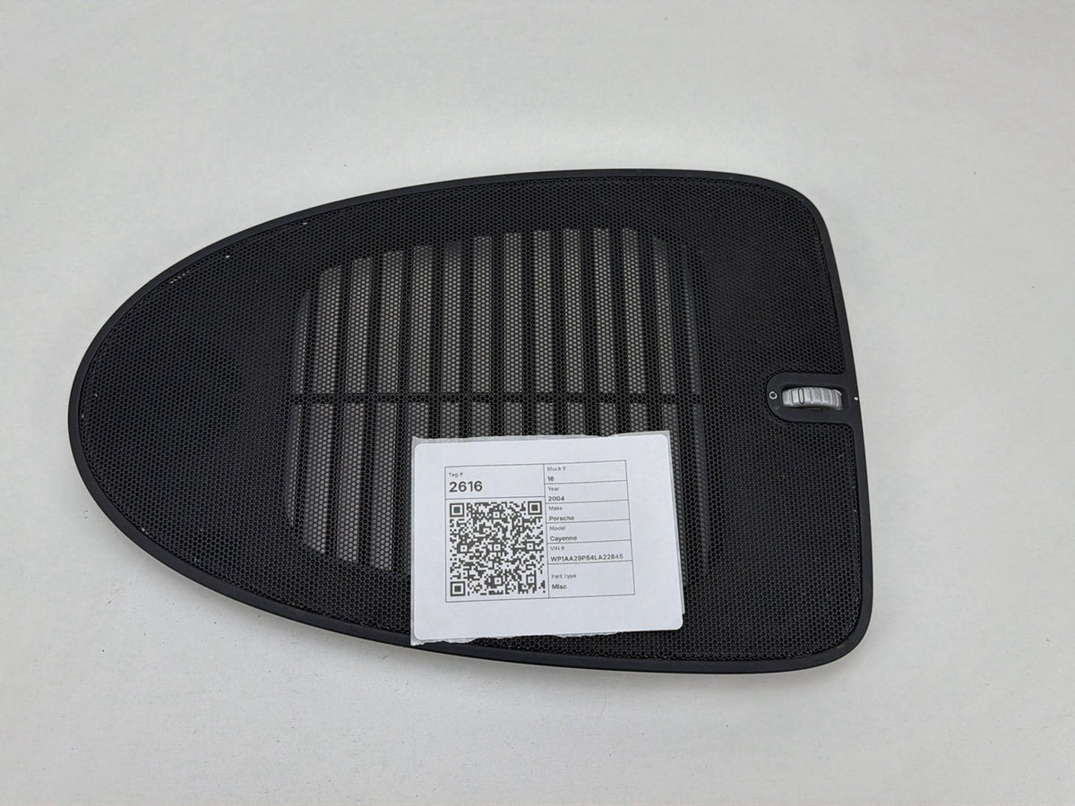 2003-2006 Porsche Cayenne Dashboard Speaker Trim Cover 7L5858189 OEM
