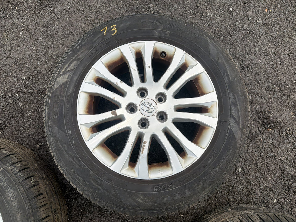 2011-2020 Toyota Sienna Tire Wheel Rim Set of 4 M+S 235/60R17 102H OEM