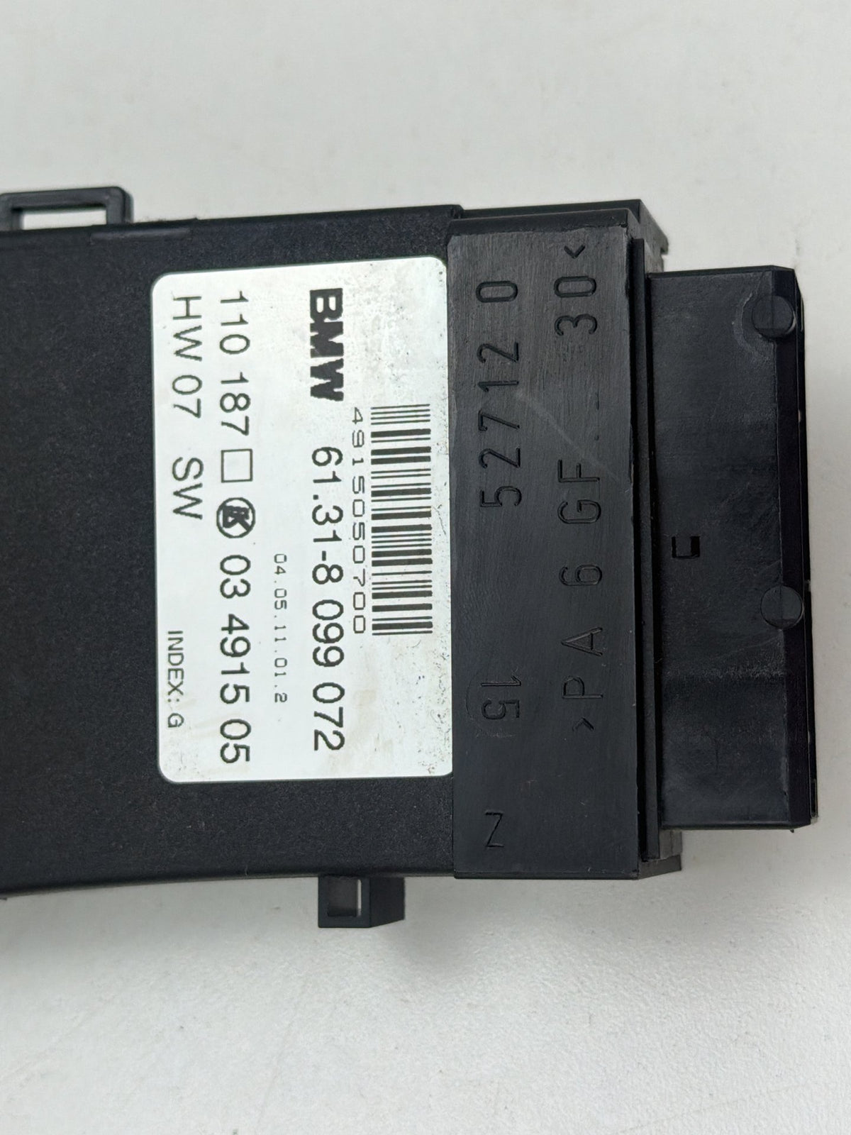 2010-2013 Land Rover Range Rover Front Right Seat Control Switch 8099072 OEM