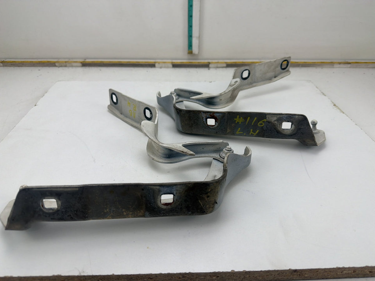 2014-2020 Maserati Ghibli III M157 Left & Right Side Hood Hinge Set of 2 OEM