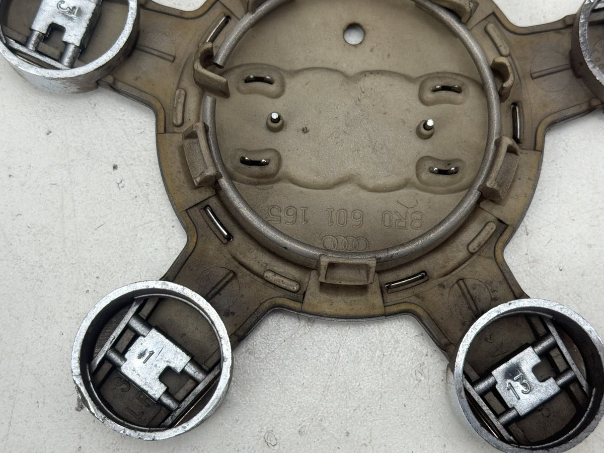 2013-2018 Audi A3 135mm Star Wheel Hub Caps Set of 4 8R0601165 OEM