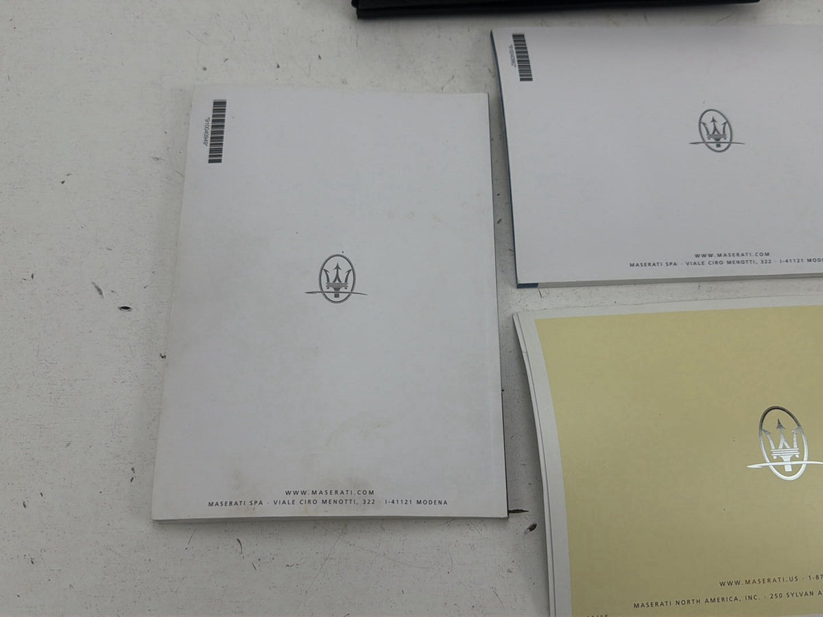 2014-2017 Maserati Ghibli Owners Manual Guide Book OEM