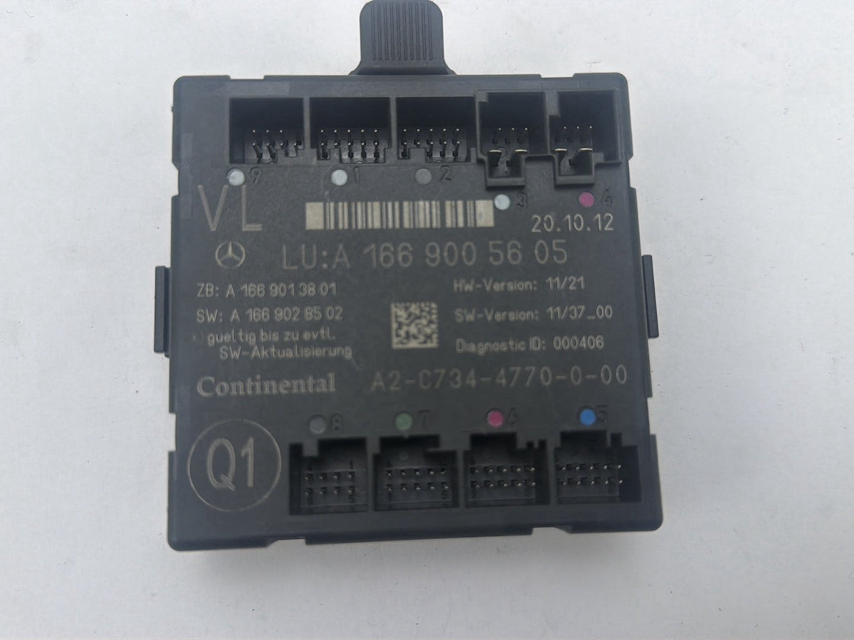 2012-2016 Mercedes-Benz GL450 Left Side Door Control Module A1669005605 OEM