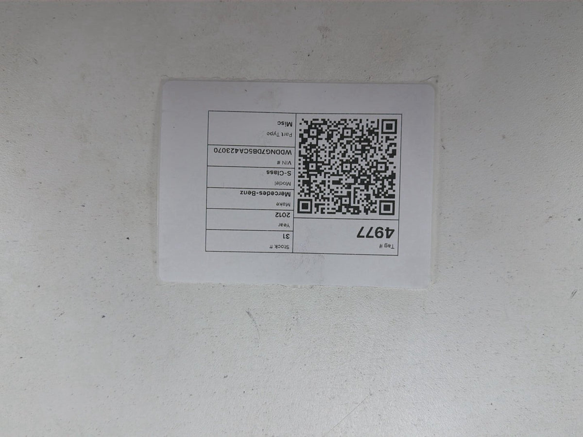 2007-2013 Mercedes-Benz S-Class W221 Engine Water Pump OEM