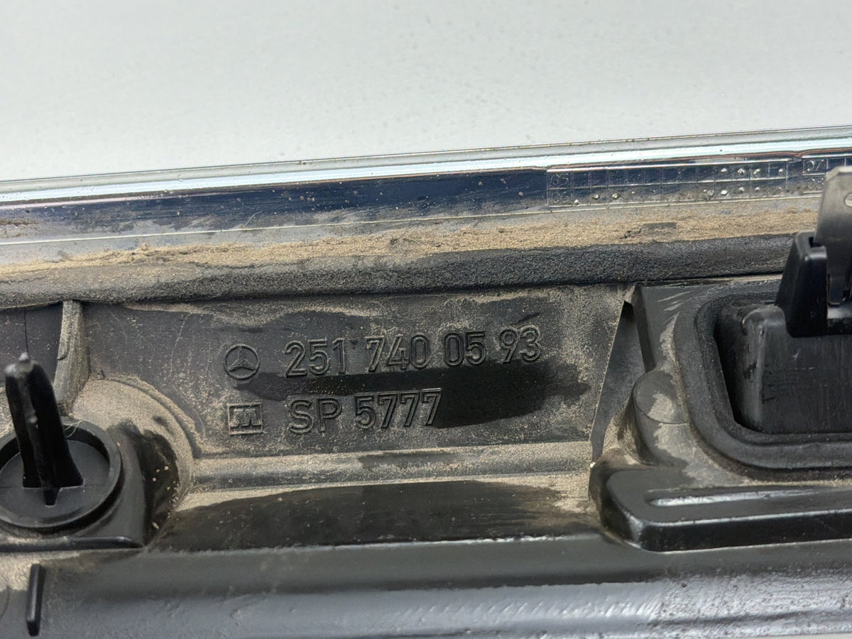 2006-2013 Mercedes-Benz R350 Rear Trunk Tailgate Handle Trim Cover Chrome OEM