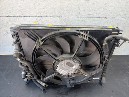 2014-2017 Maserati Ghibli Engine Radiator & A/C Condenser Assembly 16485982 OEM