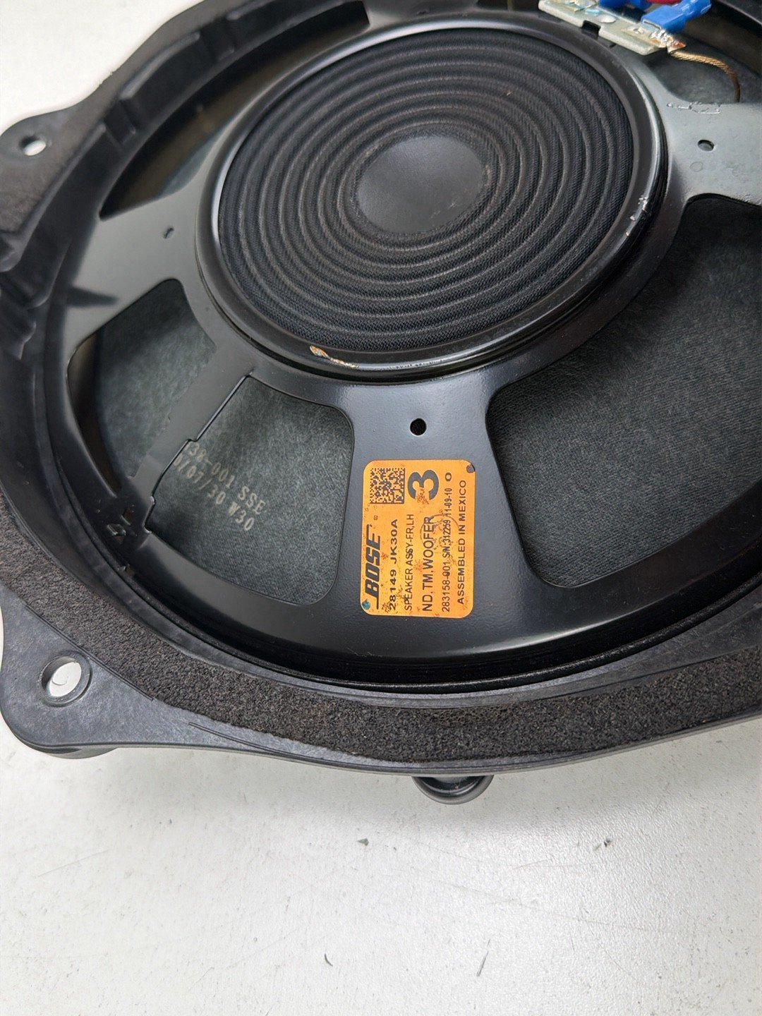 2011-2013 Infiniti G37-Front Right Speakers 284082-001 OEM