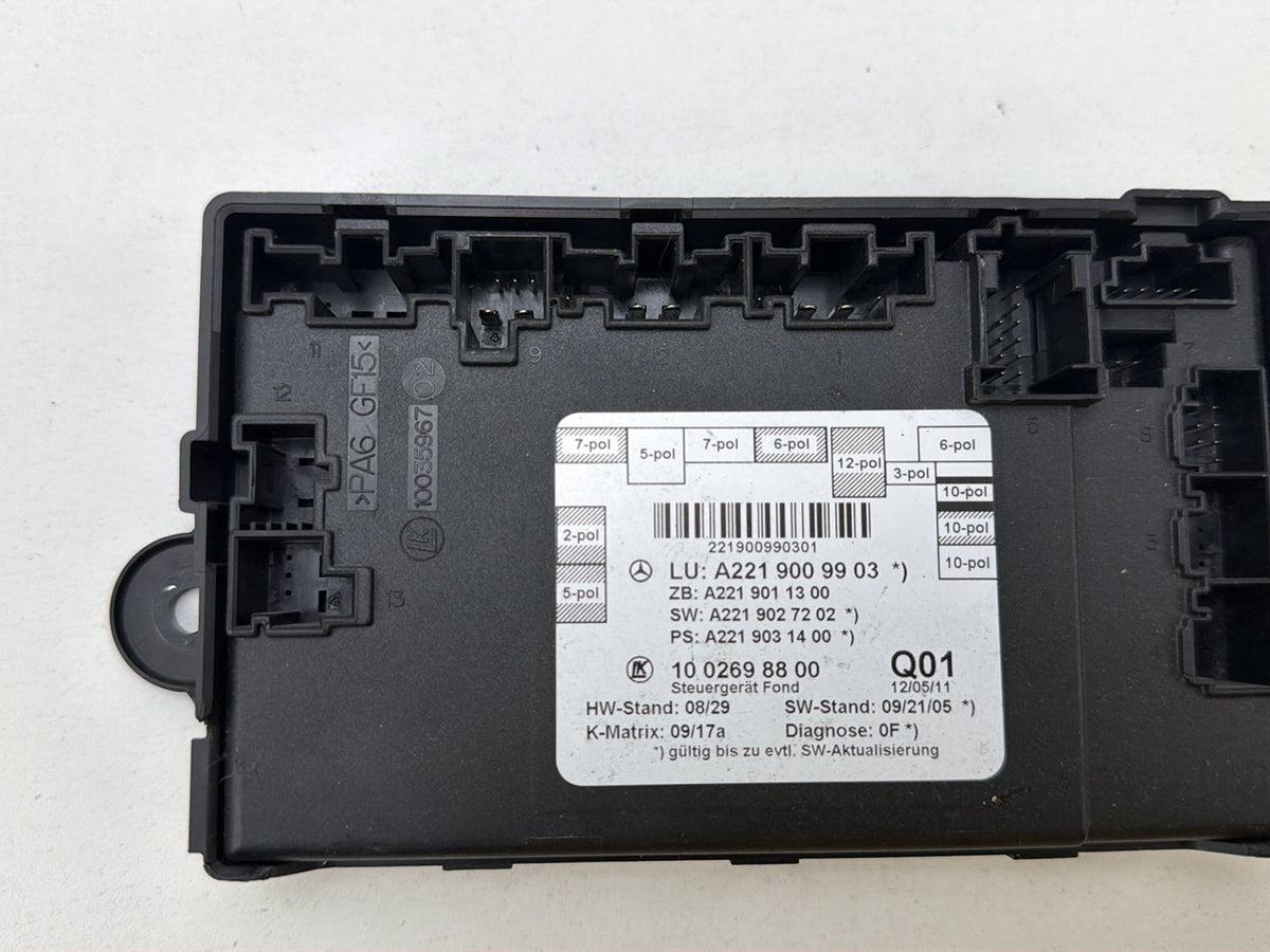 2007-2013 Mercedes-Benz S-Class W221 Rear Right Door Control Module Unit OEM